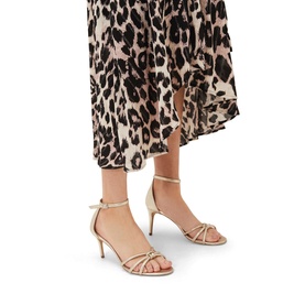 Barely There Knotted Heeled Sandals