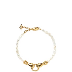 Harris Reed In Good Hands Pearl Bracelet