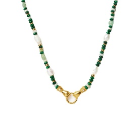 Harris Reed In Good Hands Beaded Gemstone Necklace