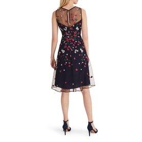 Sloane Mesh Ditsy Floral Dress