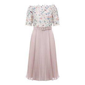 Petite Franky Lace Bardot Dress