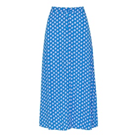 Sunburst Floral Midi Skirt
