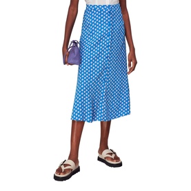 Sunburst Floral Midi Skirt