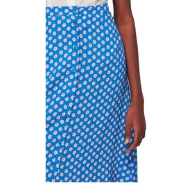 Sunburst Floral Midi Skirt