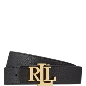 Logo Reversible Leather Belt