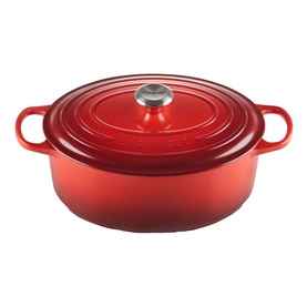 Signature Cast Iron Oval Casserole 31cm