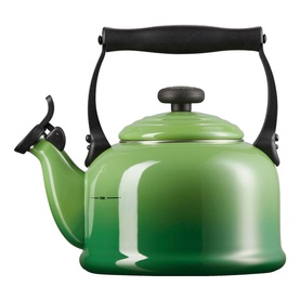 Traditional Kettle with Fixed Whistle 2.1L Bamboo Green