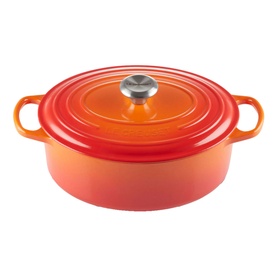 Signature Cast Iron Oval Casserole 31cm