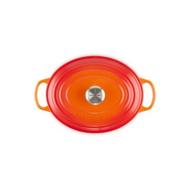 Signature Cast Iron Oval Casserole 31cm