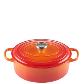 Signature Cast Iron Oval Casserole 31cm