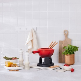 Cast Iron Fondue Set Mode
