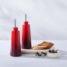 Stoneware Oil & Vinegar Set