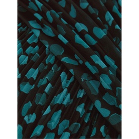 Ella Printed Pleated Mini Dress