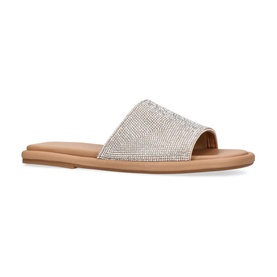 Rogan Gem-Embellished Flat Sandals