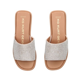 Rogan Gem-Embellished Flat Sandals