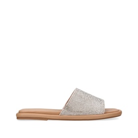 Rogan Gem-Embellished Flat Sandals