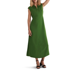 Janine Collared Midi Dress