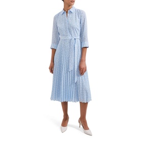 Leona Spot Midi Dress