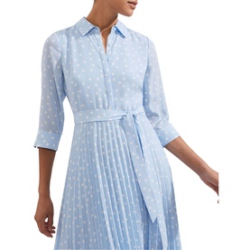 Leona Spot Midi Dress