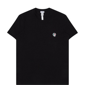 Sport Flag Crest Round Neck T-Shirt