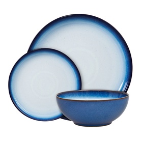 Blue Haze 12-Piece Coupe Tableware Set