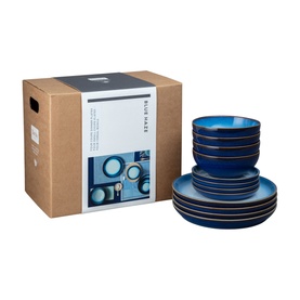 Blue Haze 12-Piece Coupe Tableware Set