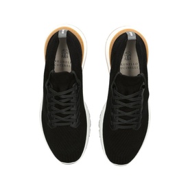 Knit Lace-Up Trainer