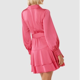 Mikayla Satin Mini Dress
