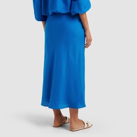 Molly Bias-Cut Midi Skirt