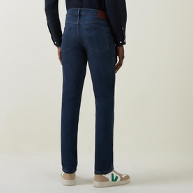 Federal Mid-Rise Straight Leg Jeans