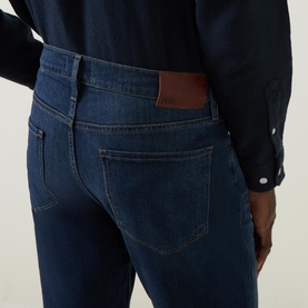 Federal Mid-Rise Straight Leg Jeans