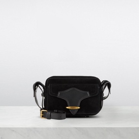 Wasy Suede Camera Crossbody Bag