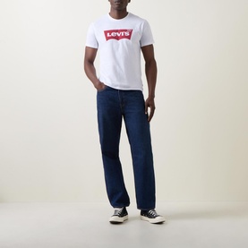 Batwing Logo Crew Neck T Shirt