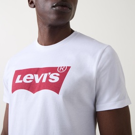 Batwing Logo Crew Neck T Shirt