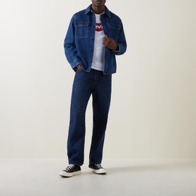 Batwing Logo Crew Neck T Shirt