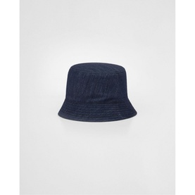Denim Logo Hardware Bucket Hat