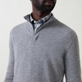 Oasi Half-Zip Cashmere Sweater