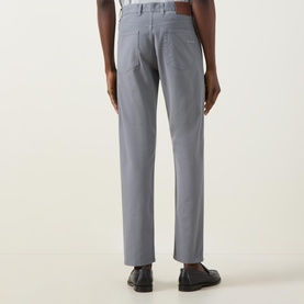 Gabardine Five-Pocket Jeans