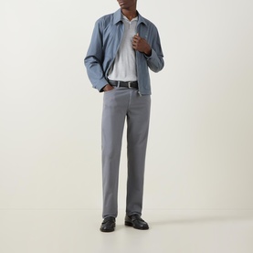 Gabardine Five-Pocket Jeans
