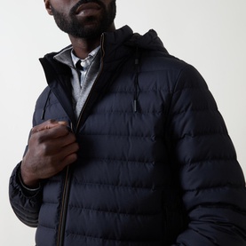 Hooded Down-Filled Jacket