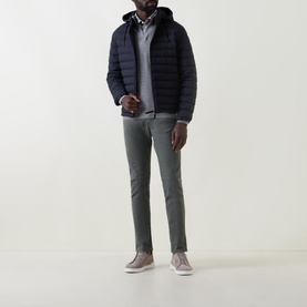 Hooded Down-Filled Jacket