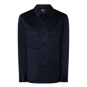 Oasi Button-Up Cashmere Overshirt