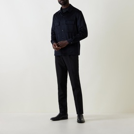 Oasi Button-Up Cashmere Overshirt