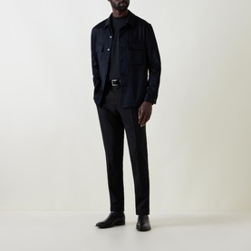 Oasi Button-Up Cashmere Overshirt