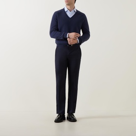 Wool Flannel Formal Trousers