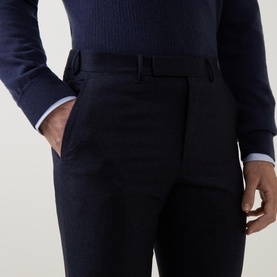 Wool Flannel Formal Trousers