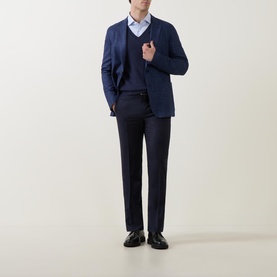 Wool Flannel Formal Trousers