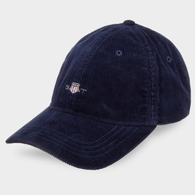 Logo Shield Corduroy Cap