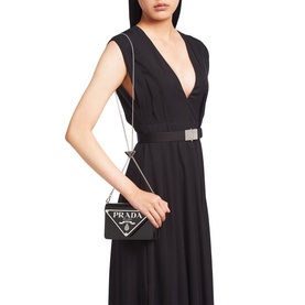Brushed Leather Shoulder Bag