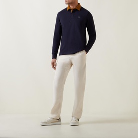 Corduroy Collar Rugby Shirt